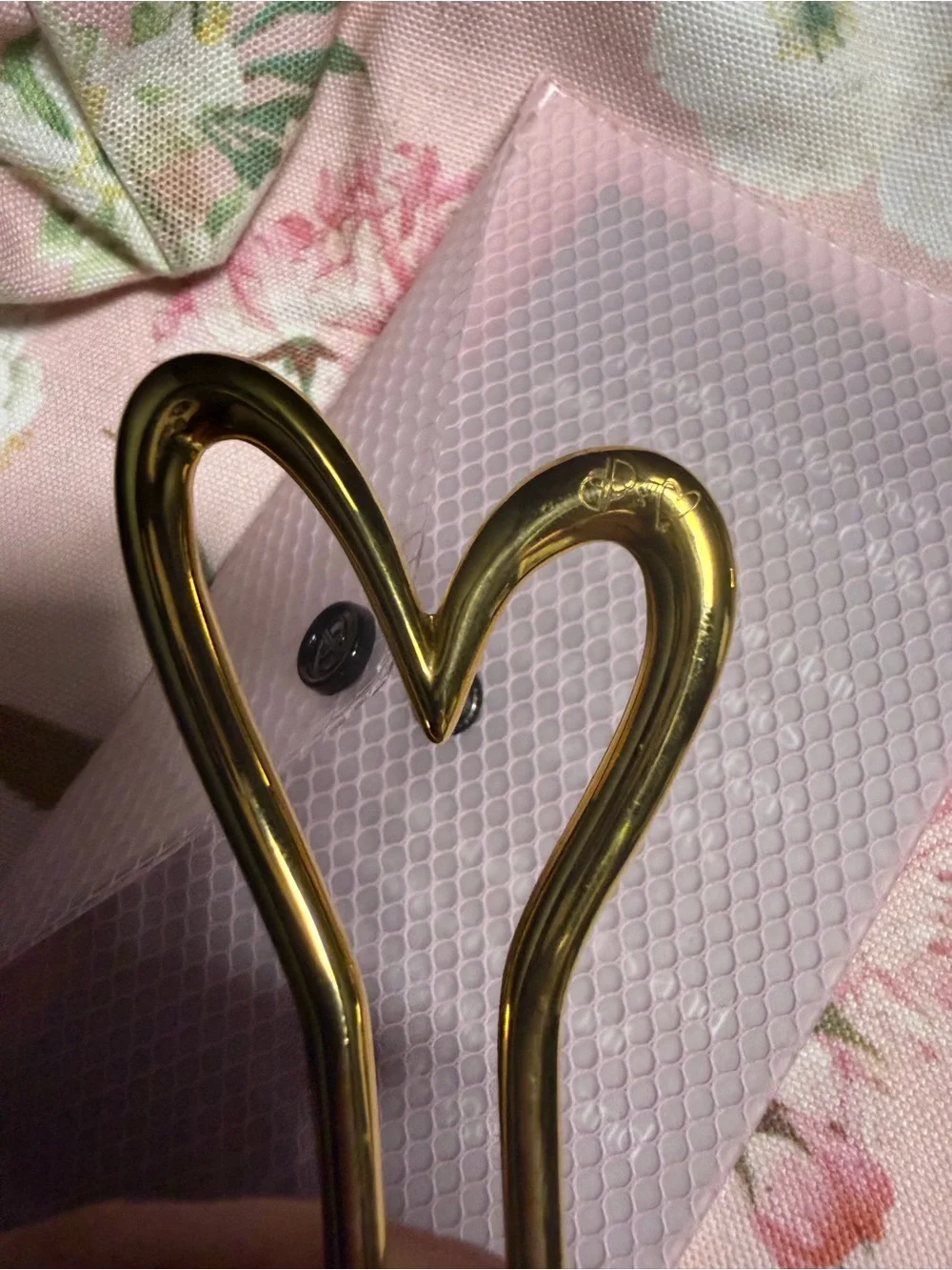 Deborah Pagani gold Heart Pin